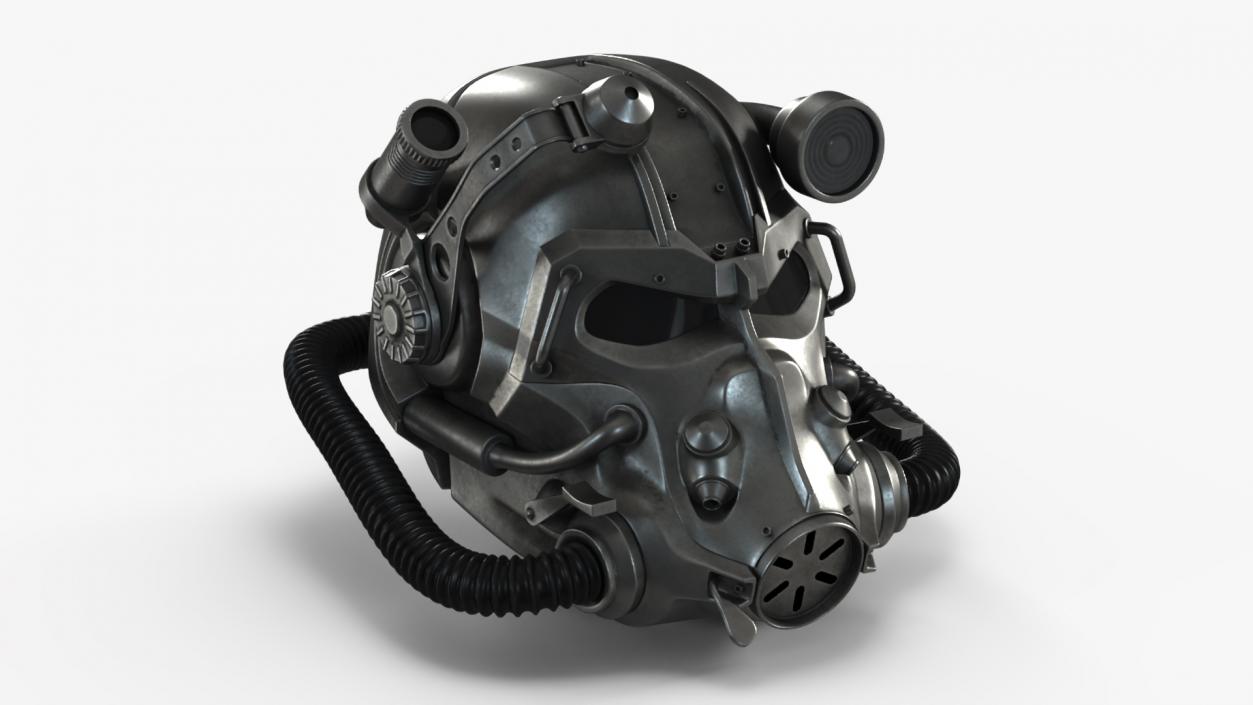 3D T 60 Power Armor Helmet for 3D Print