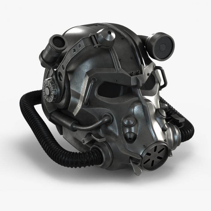 3D T 60 Power Armor Helmet for 3D Print