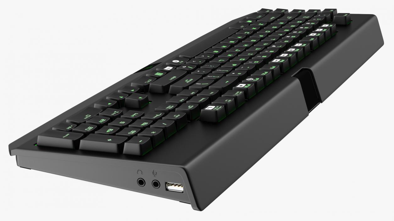 Razer Black Widow Mechanical Keyboard 2 3D model