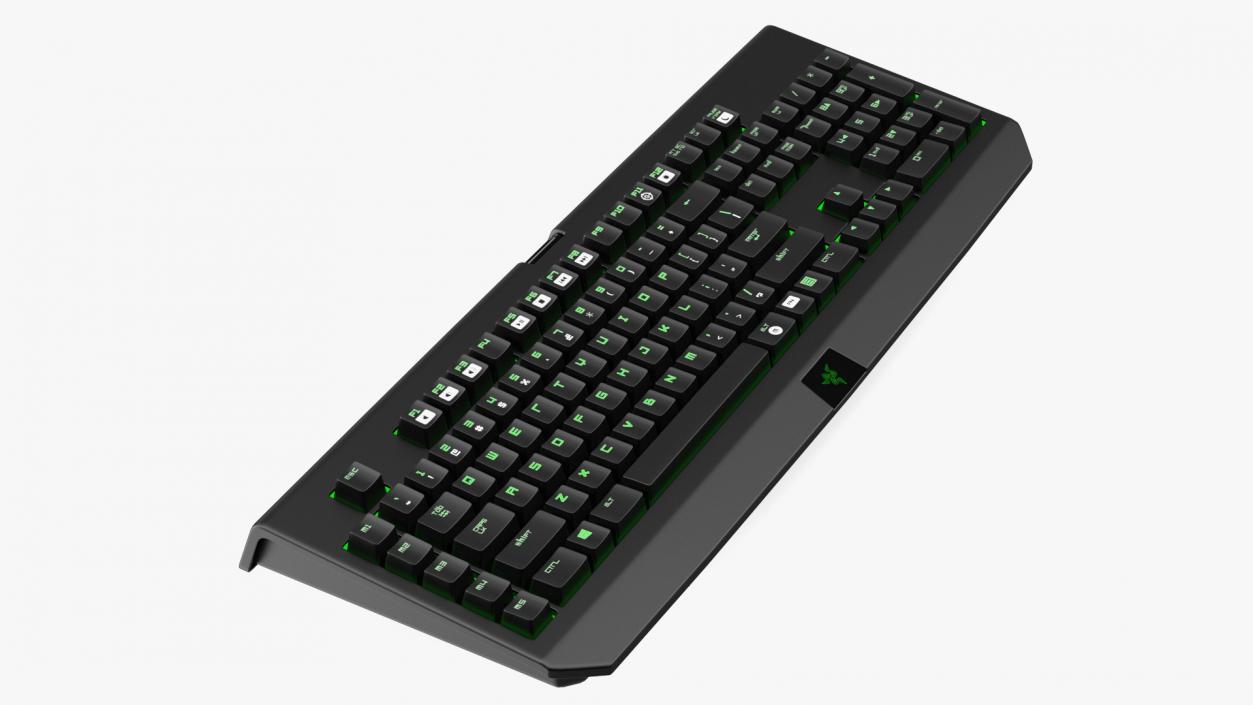 Razer Black Widow Mechanical Keyboard 2 3D model