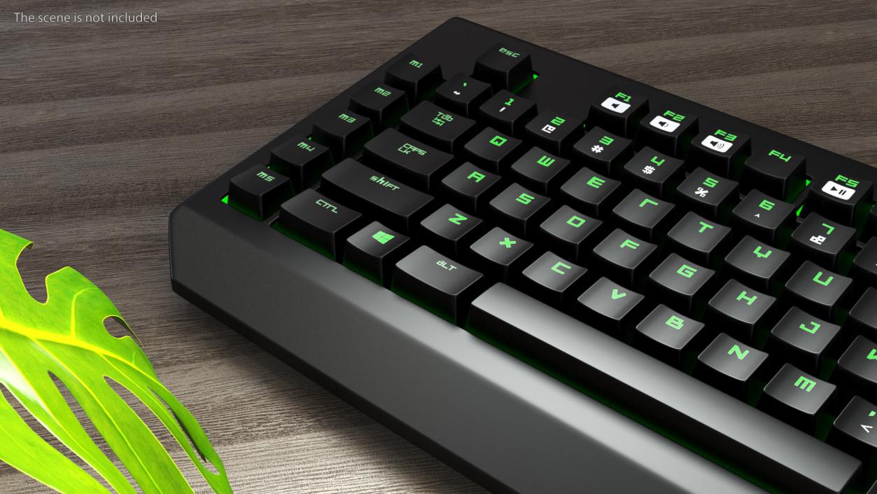 Razer Black Widow Mechanical Keyboard 2 3D model