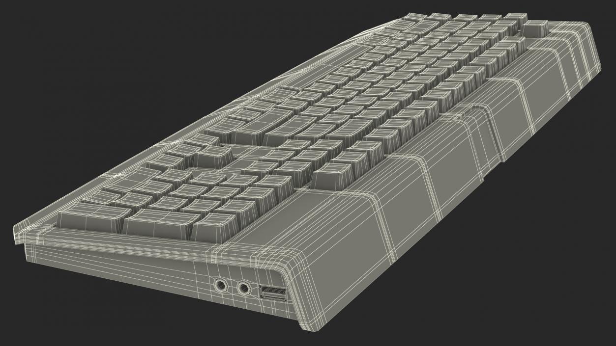 Razer Black Widow Mechanical Keyboard 2 3D model