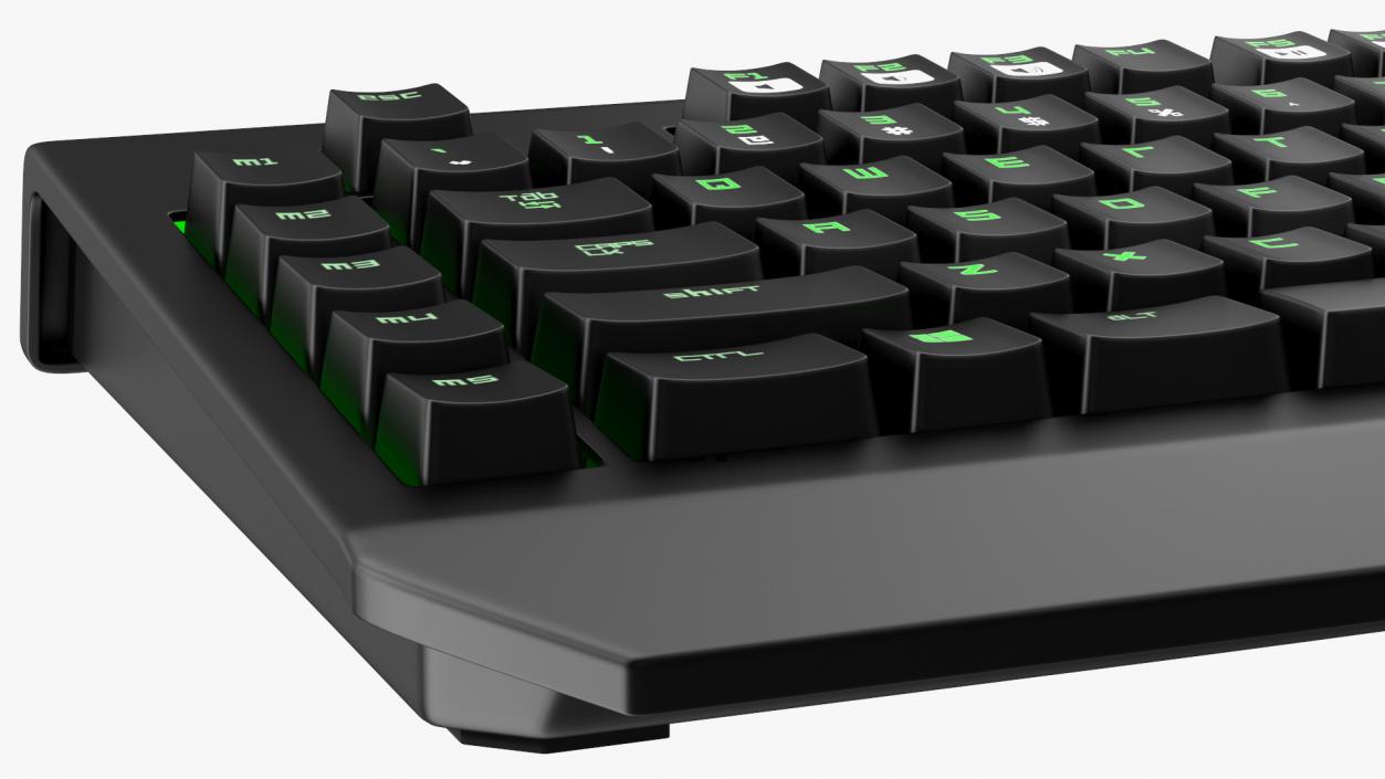 Razer Black Widow Mechanical Keyboard 2 3D model