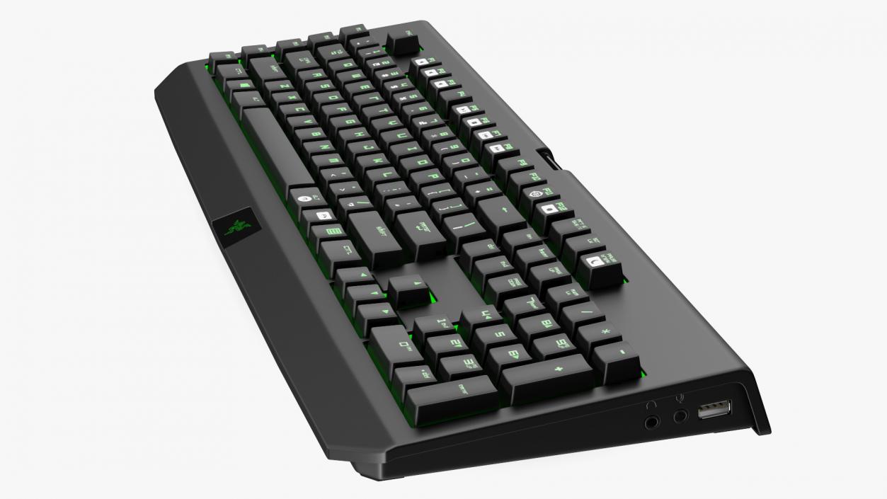 Razer Black Widow Mechanical Keyboard 2 3D model