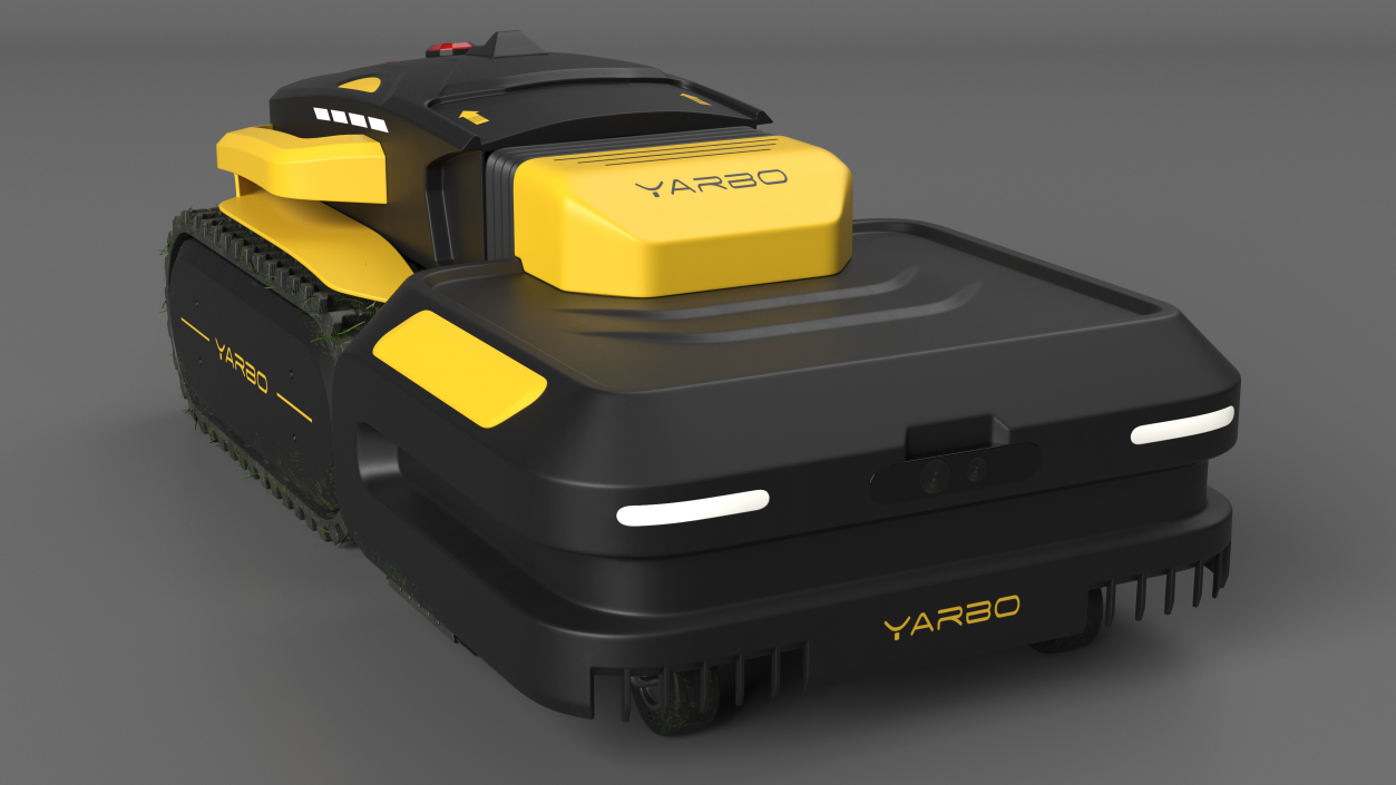 3D Yarbo Lawn Mower M1 Working Rigged for Cinema 4D model