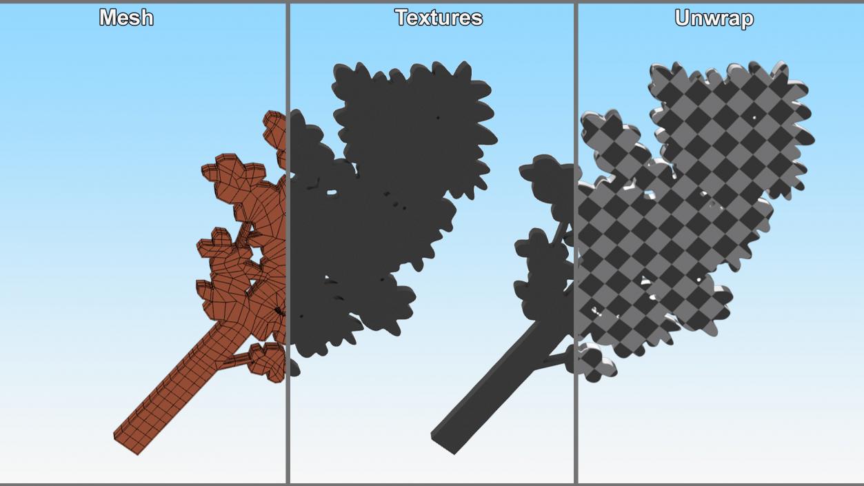 Bonsai Silhouette 3 3D model