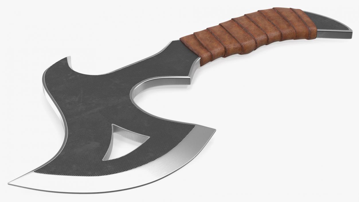 3D model Fantasy Throwing Axe