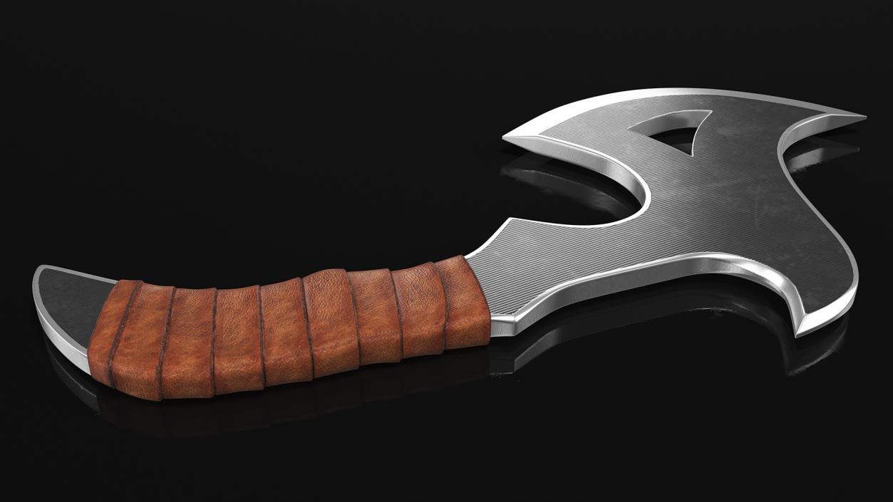 3D model Fantasy Throwing Axe