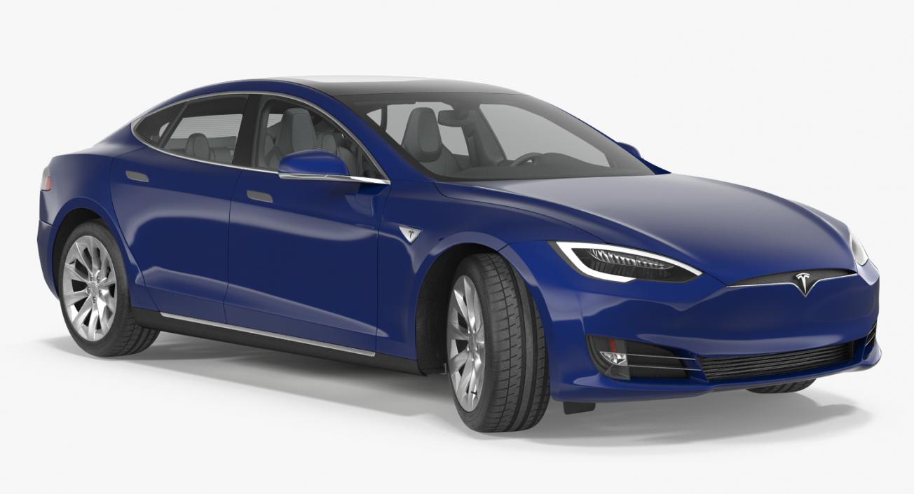 Electric Cars Collection 3D model