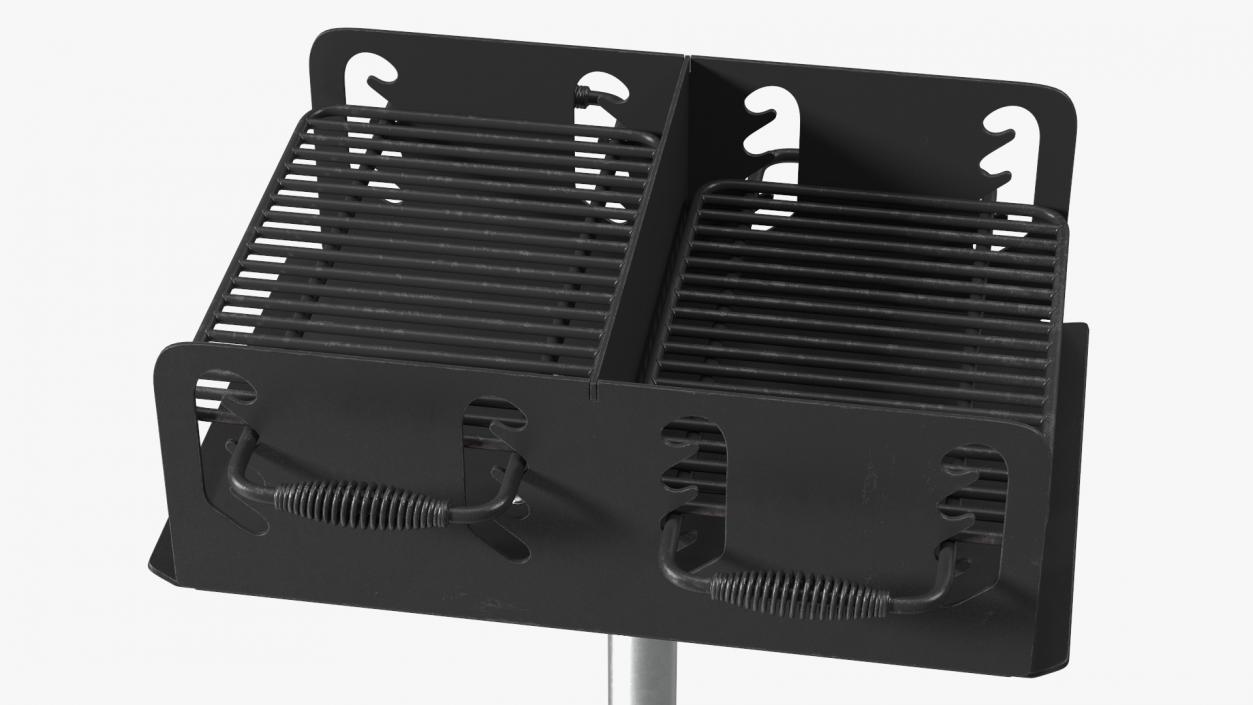 Outdoor BBQ Park Grill 3D