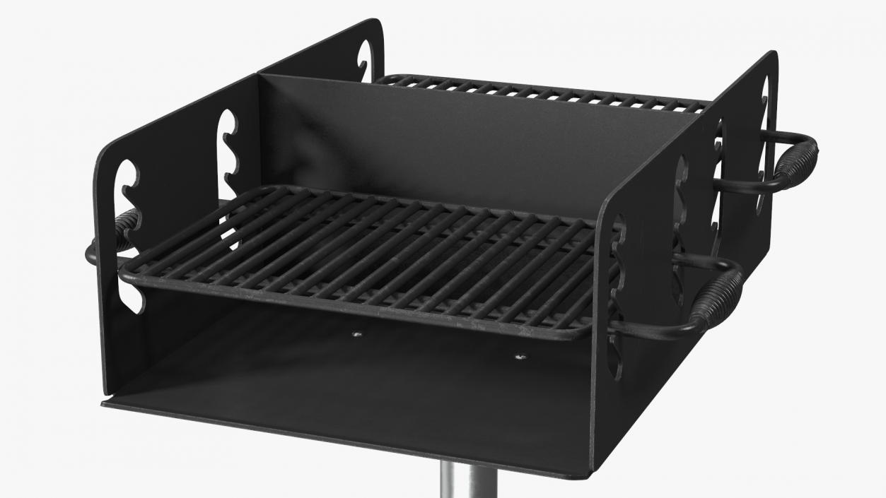 Outdoor BBQ Park Grill 3D