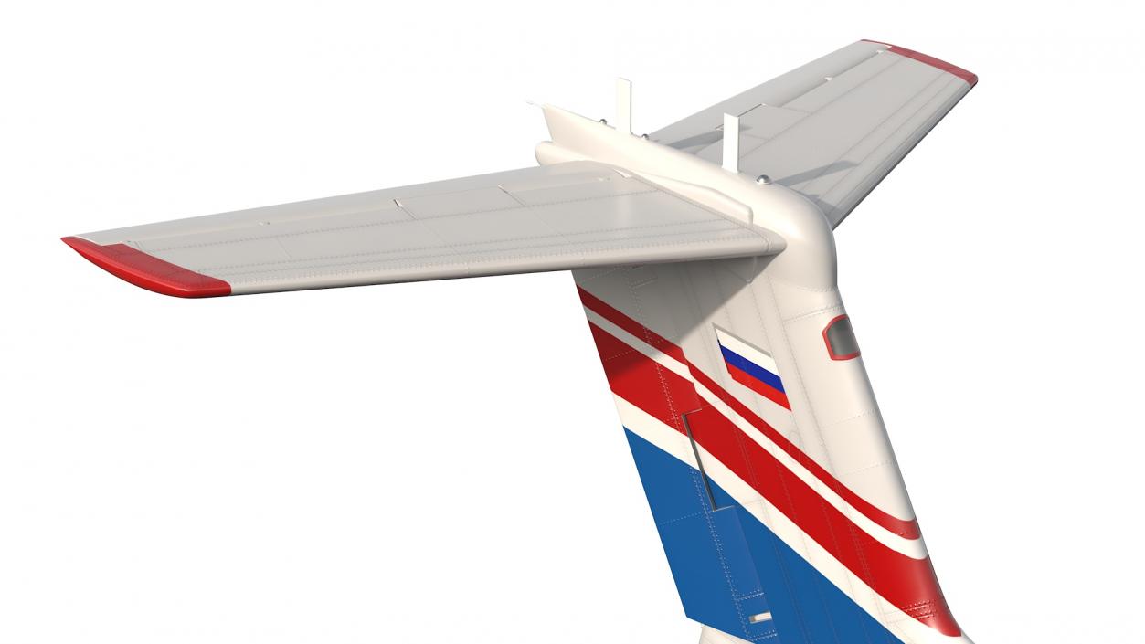 3D model Beriev Be 200 Altair Aircraft Rigged for Maya