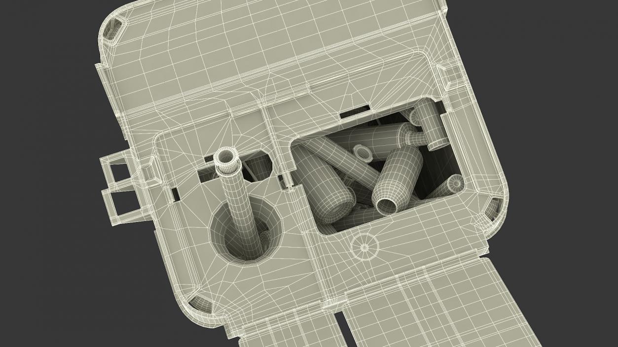 Biohazard Medical Container with Sharps 3D model