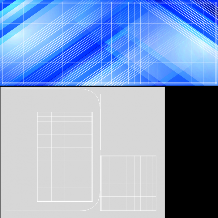 3D TV Studio with Cameras and Weather Presenter Rigged