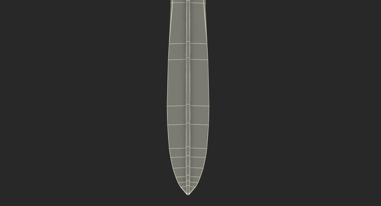 3D Greek Xiphos Sword model