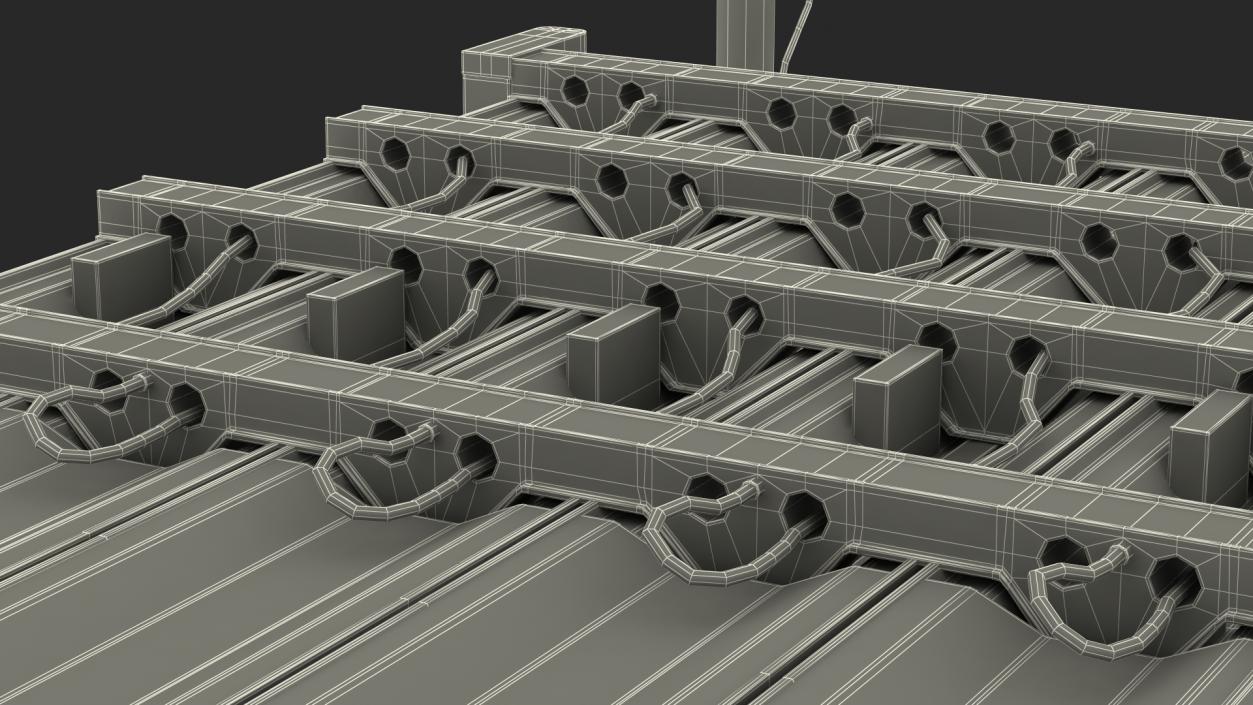 3D Iron Dome Air Defense Batteries Rigged model