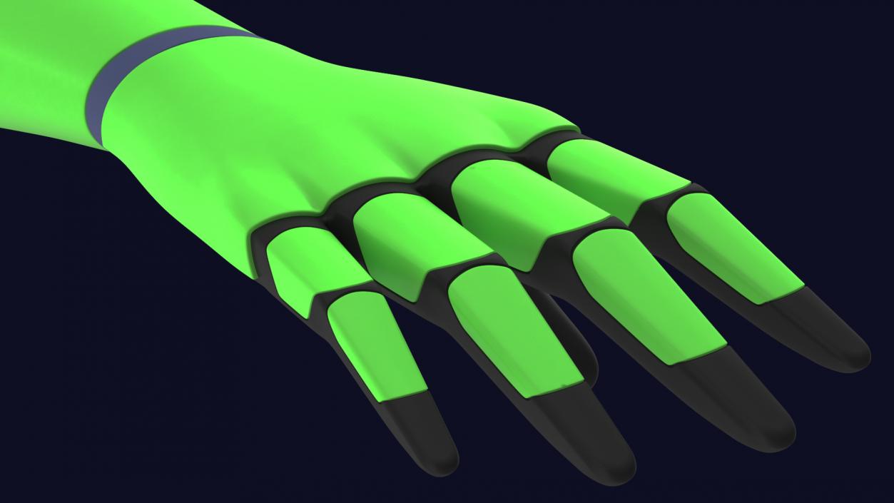 3D model Robotic Humanoid Arm