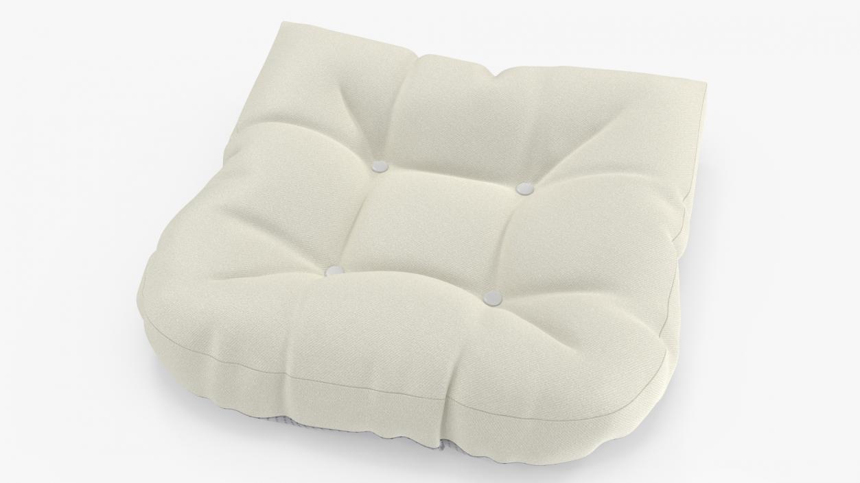 3D Outdoor Chair Pillow(1) model