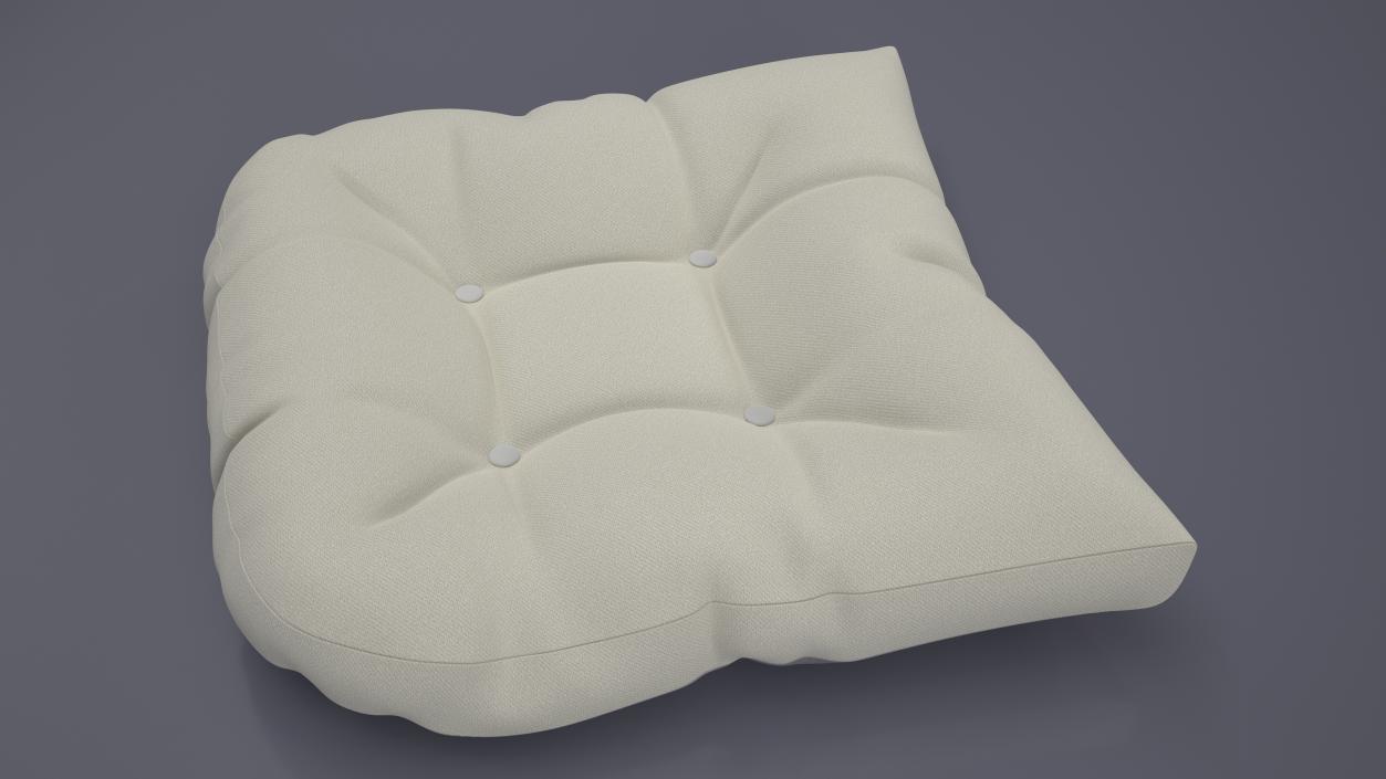 3D Outdoor Chair Pillow(1) model