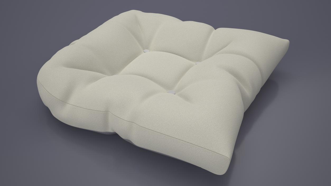 3D Outdoor Chair Pillow(1) model