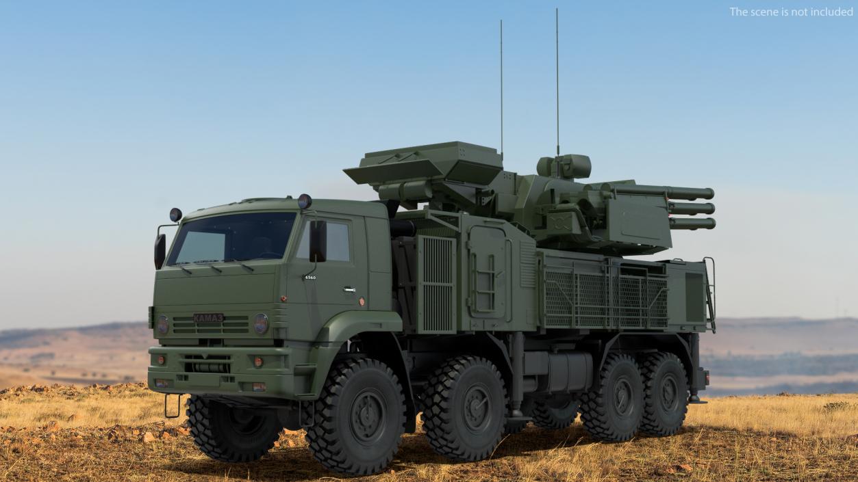 3D model SAM Pantsir S1 SA-22