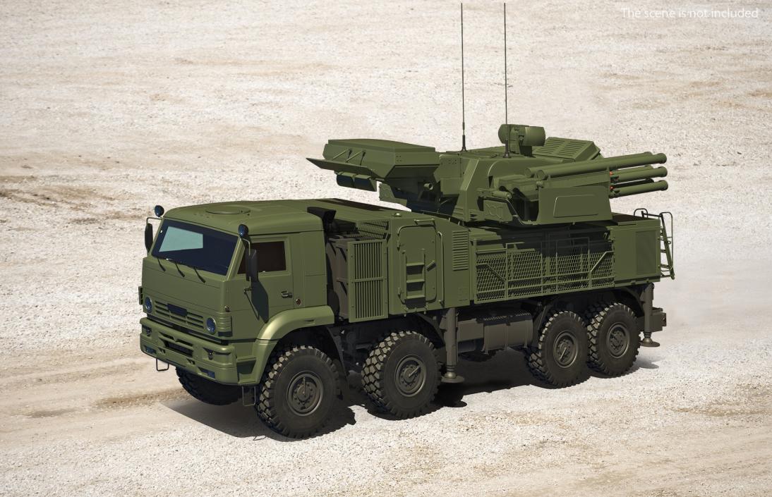 3D model SAM Pantsir S1 SA-22