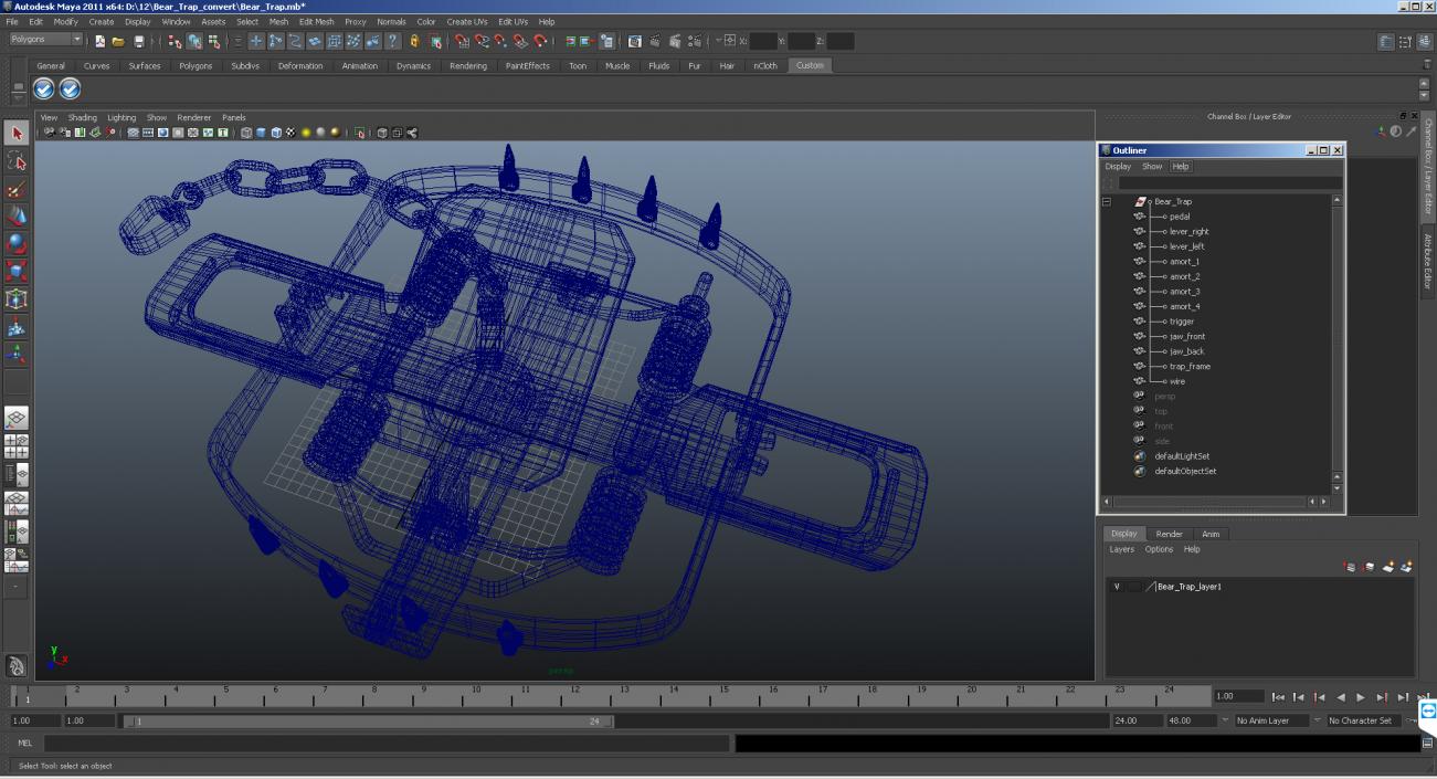 Bear Trap 3D model