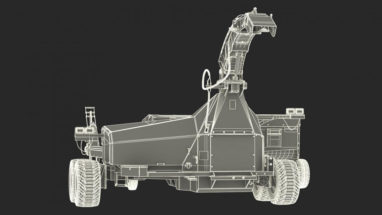 Scorpion 300 Forage Harvester 3D model