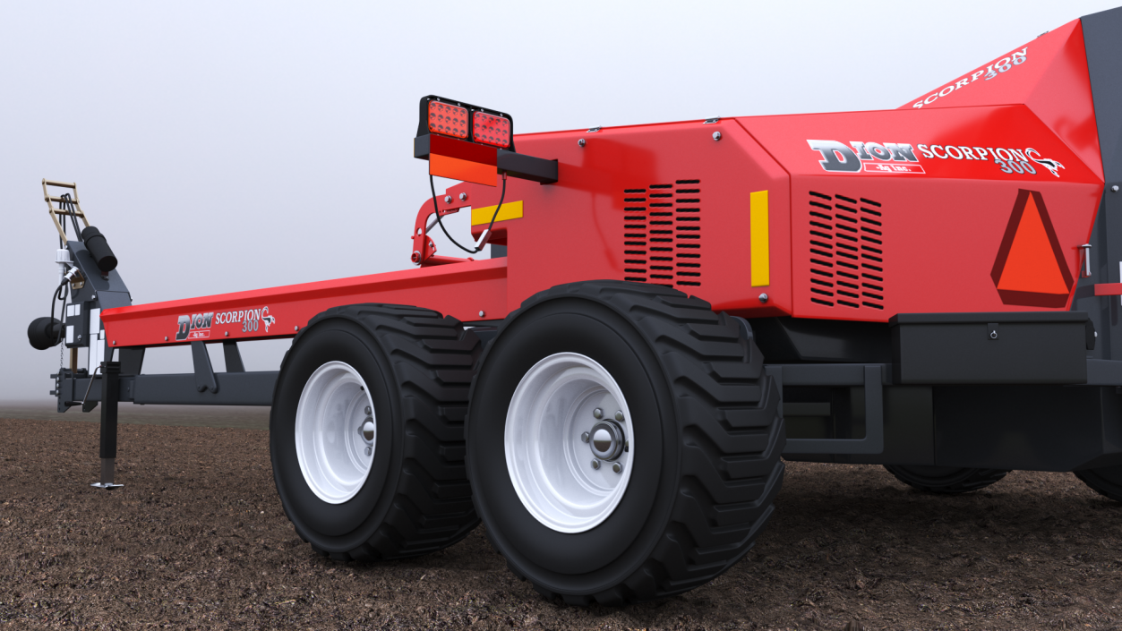 Scorpion 300 Forage Harvester 3D model