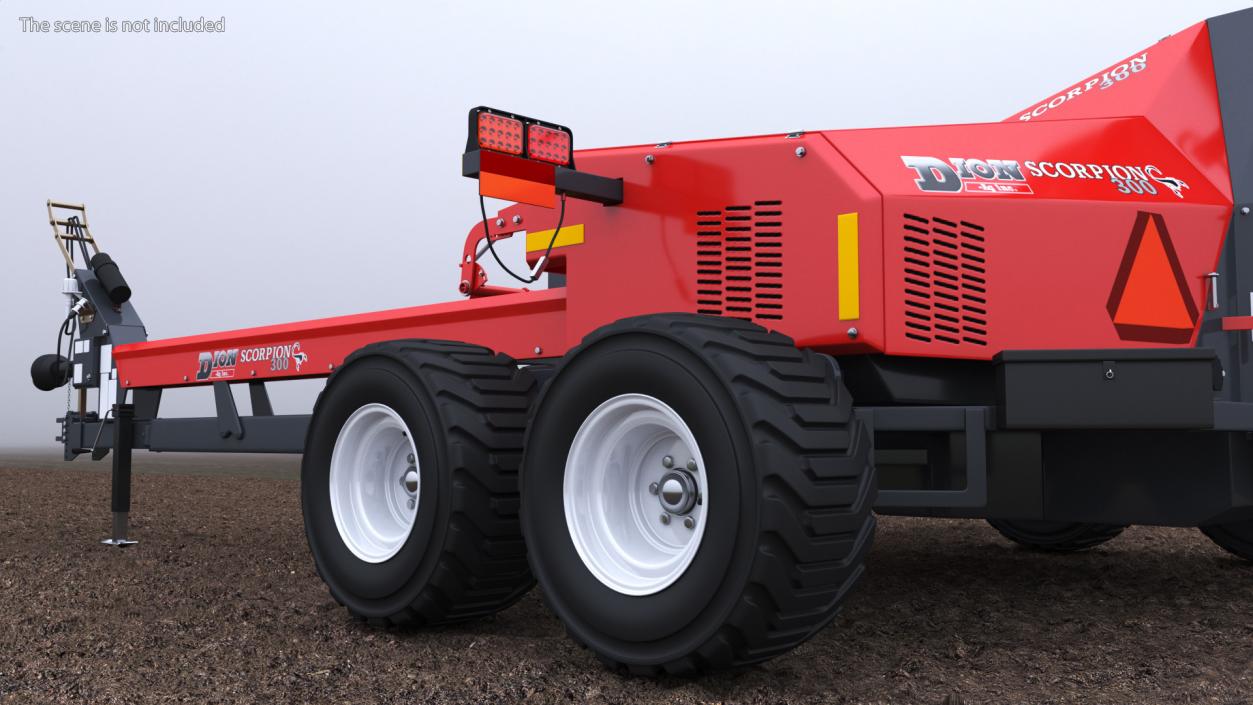 Scorpion 300 Forage Harvester 3D model