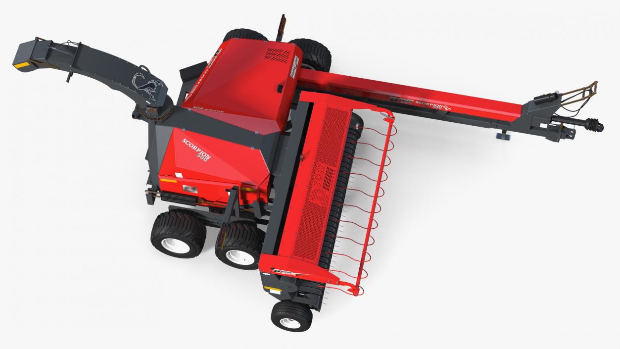 Scorpion 300 Forage Harvester 3D model