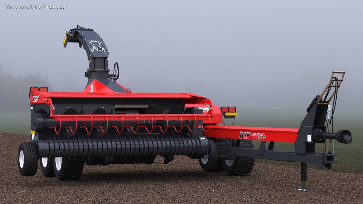 Scorpion 300 Forage Harvester 3D model