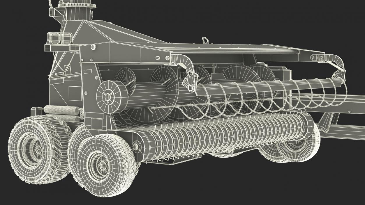 Scorpion 300 Forage Harvester 3D model