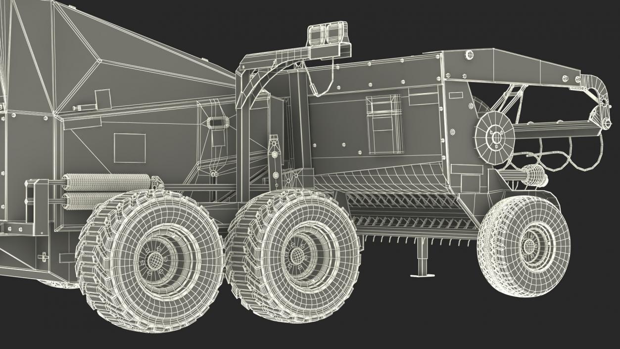 Scorpion 300 Forage Harvester 3D model