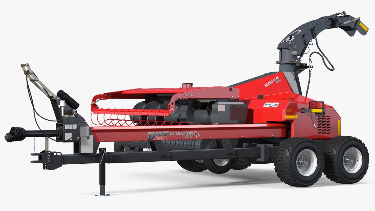 Scorpion 300 Forage Harvester 3D model