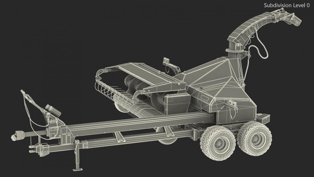 Scorpion 300 Forage Harvester 3D model