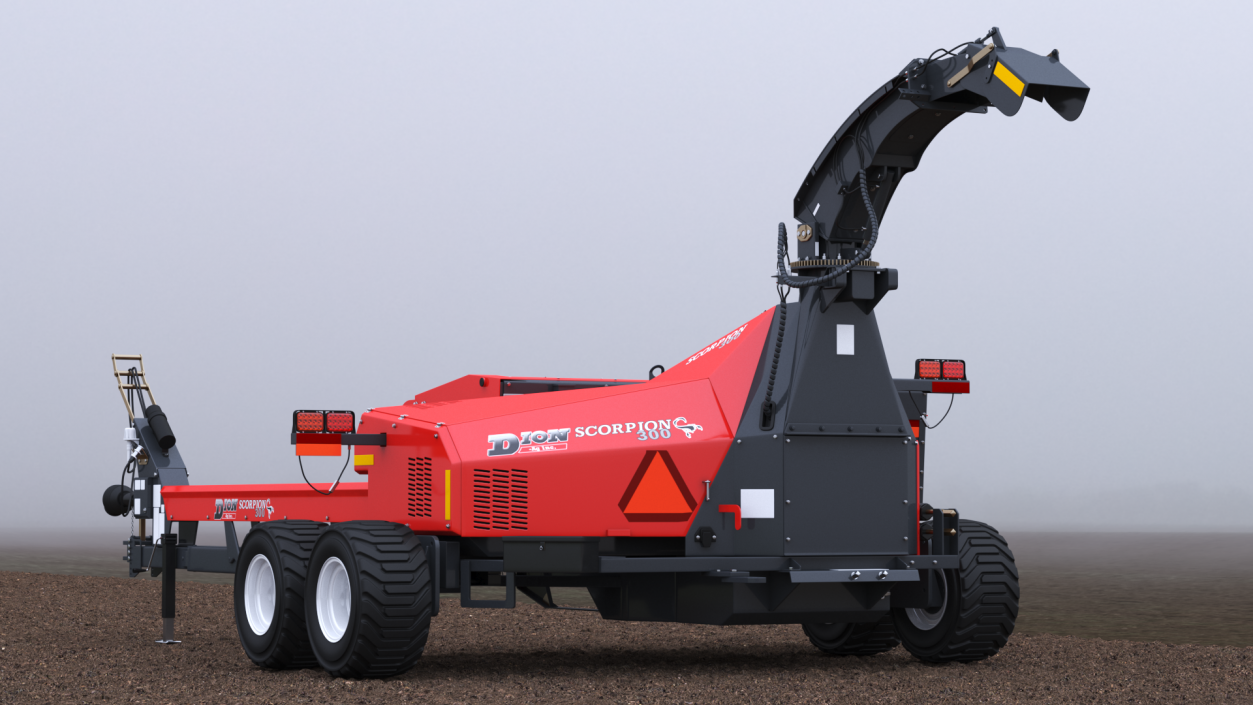 Scorpion 300 Forage Harvester 3D model