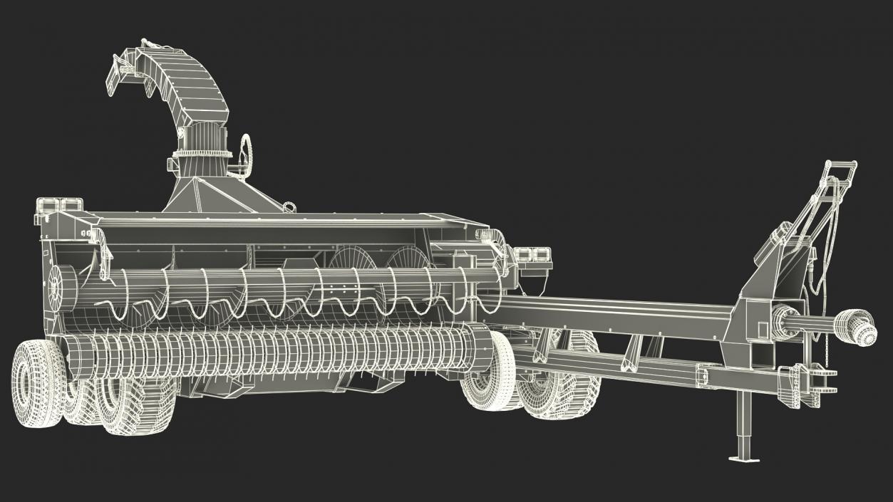 Scorpion 300 Forage Harvester 3D model