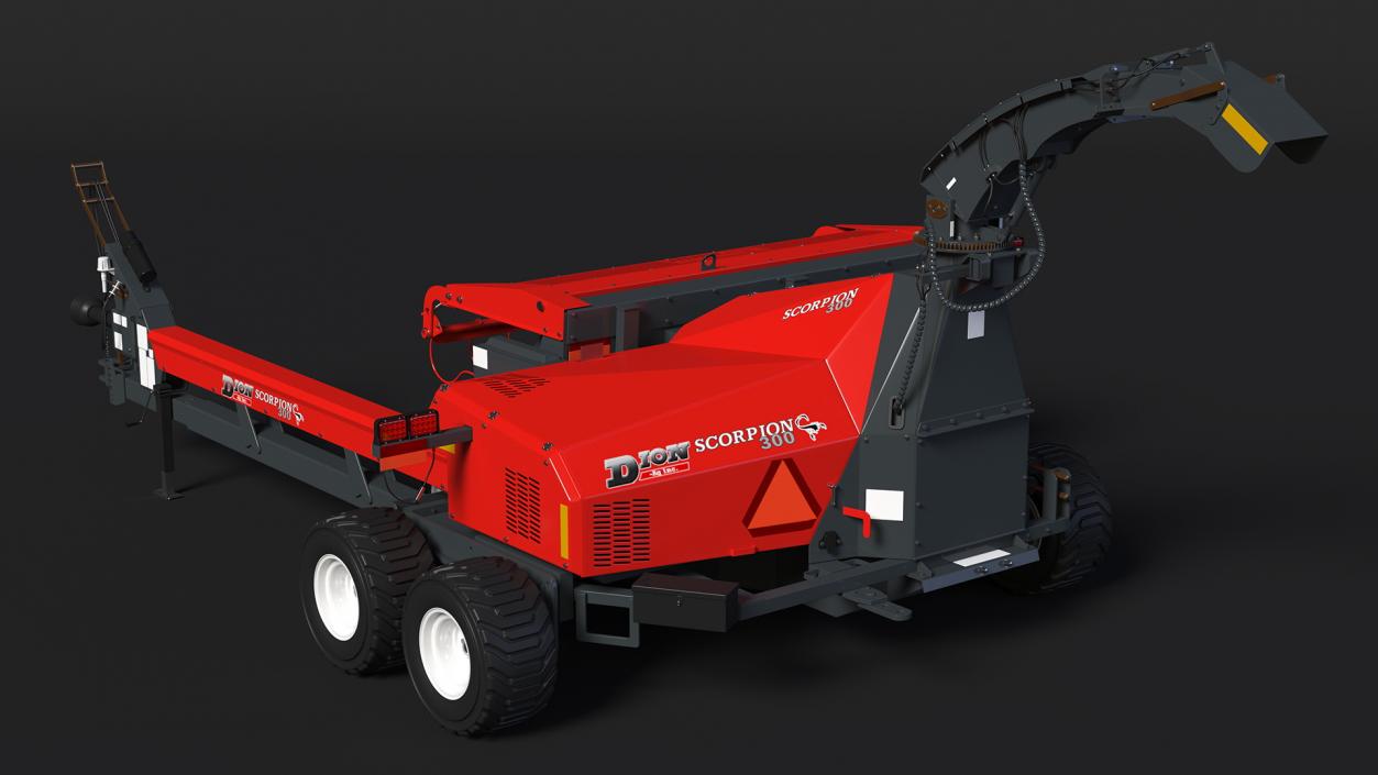 Scorpion 300 Forage Harvester 3D model