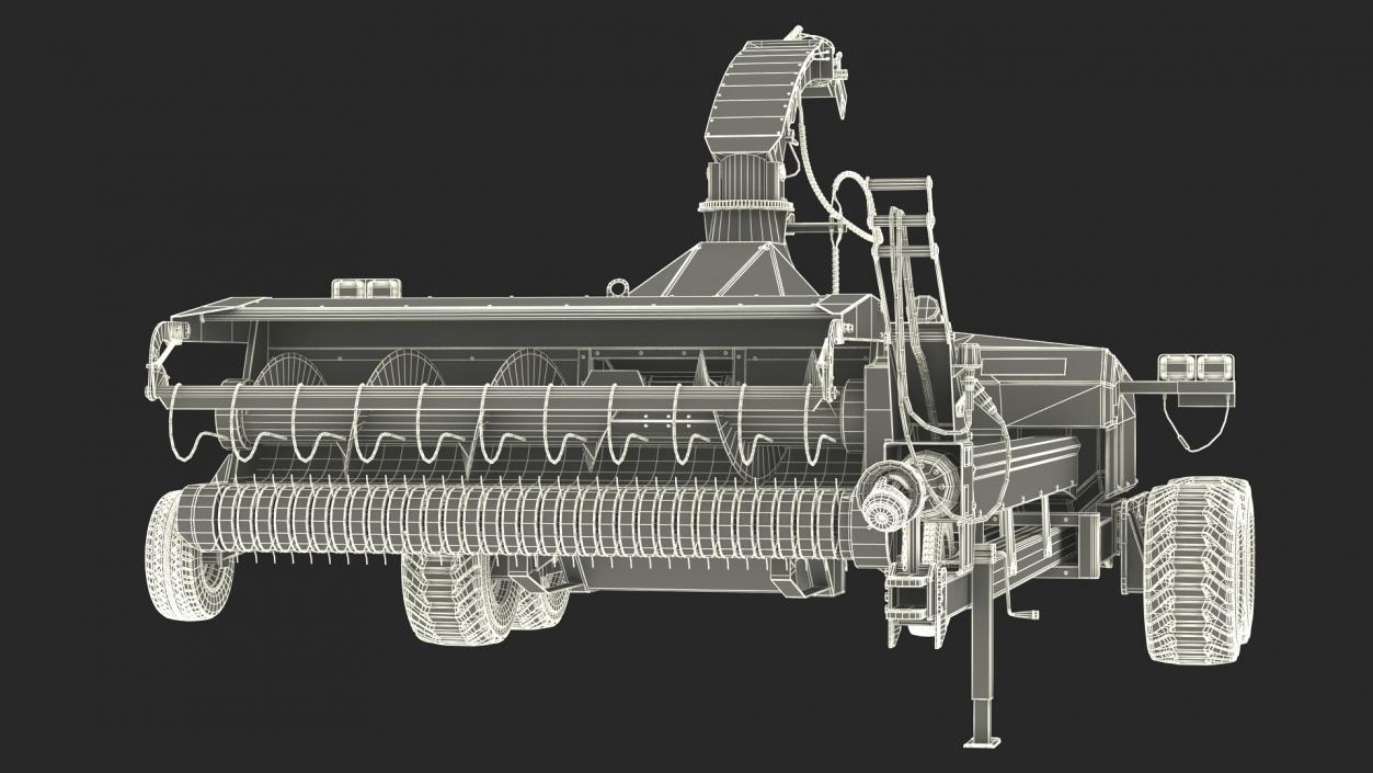 Scorpion 300 Forage Harvester 3D model