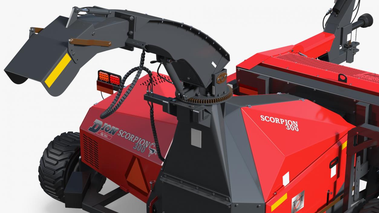 Scorpion 300 Forage Harvester 3D model