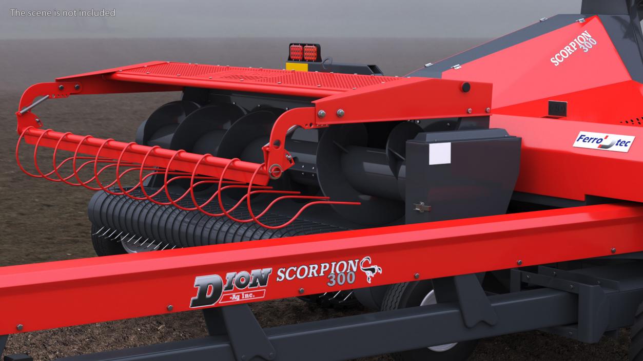 Scorpion 300 Forage Harvester 3D model