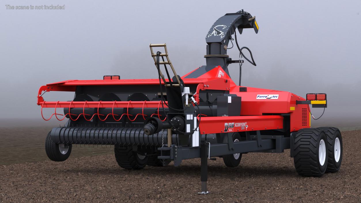 Scorpion 300 Forage Harvester 3D model