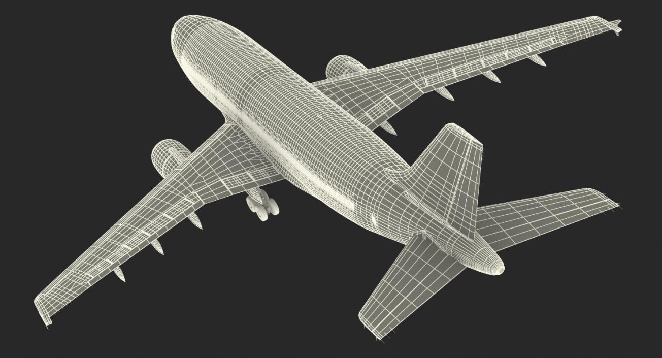 3D Airbus A310-300 FedEx