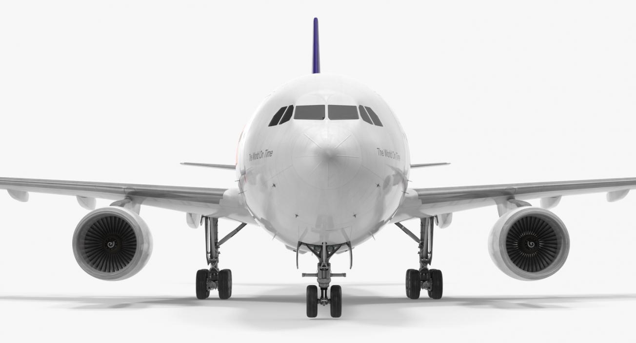 3D Airbus A310-300 FedEx