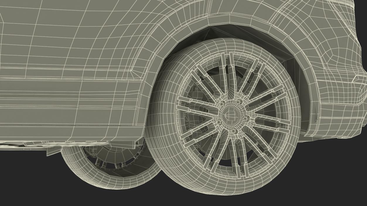 2015 Porsche Cayenne S Rigged 3D model