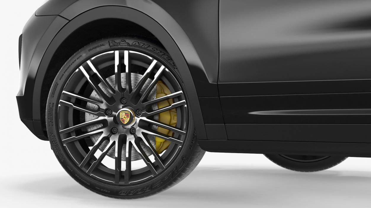 2015 Porsche Cayenne S Rigged 3D model