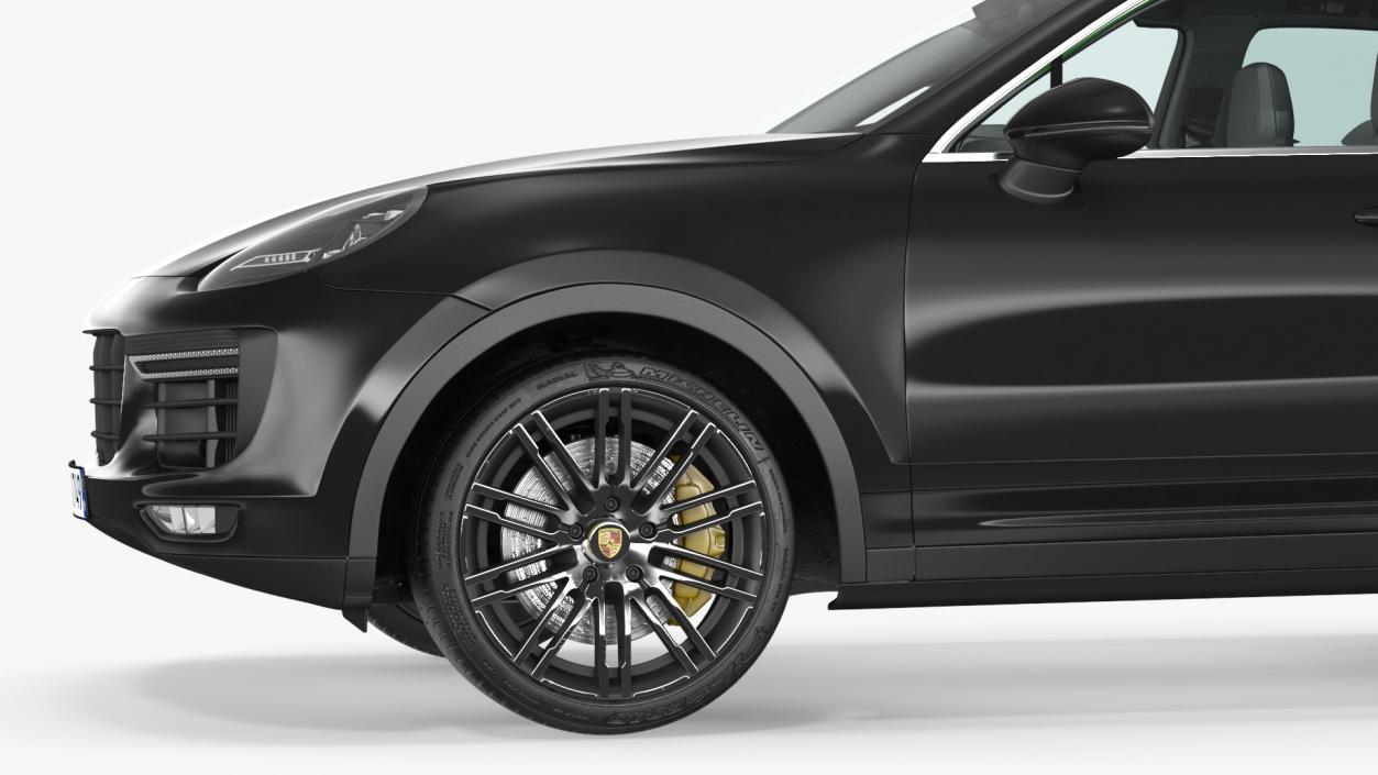 2015 Porsche Cayenne S Rigged 3D model