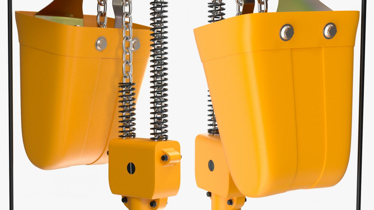 3D Electric Chain Hoist 1T model