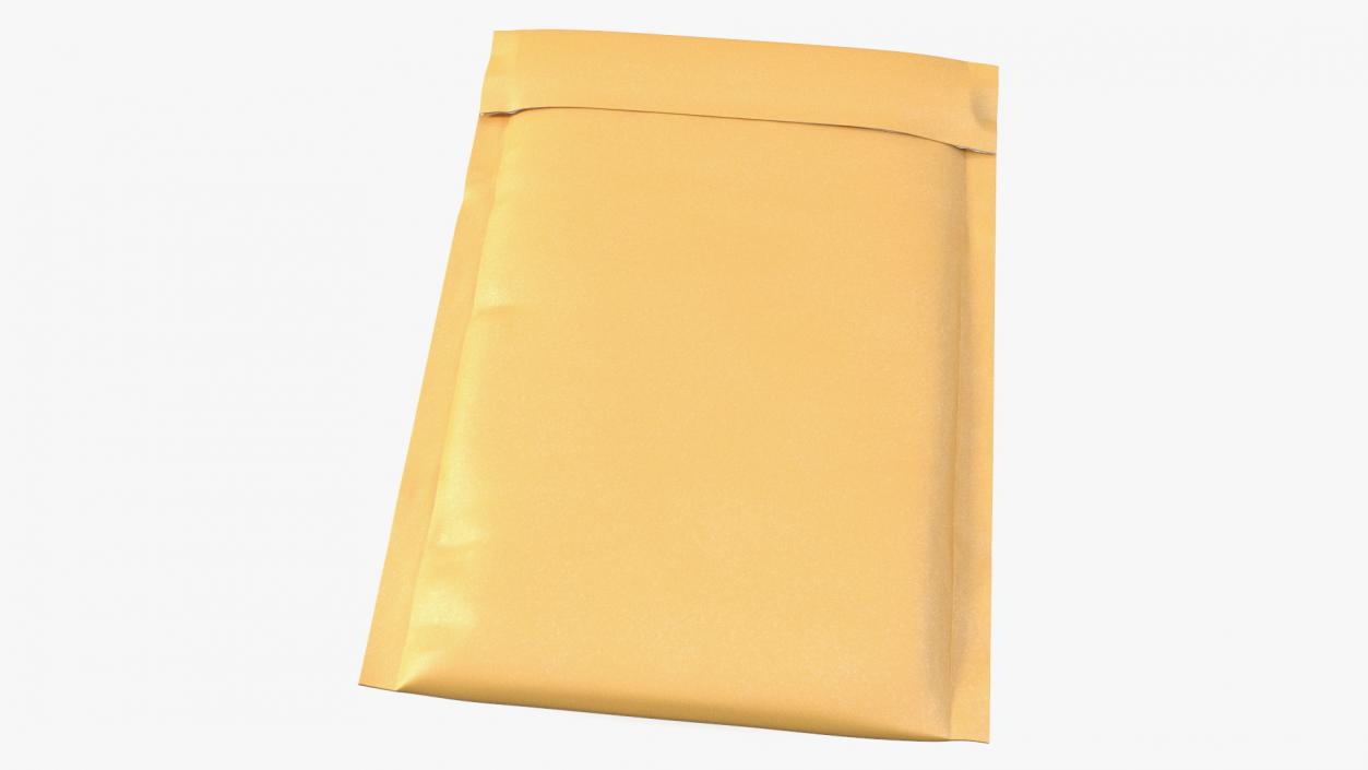 3D Thick Padded Envelope Kraft Paper model